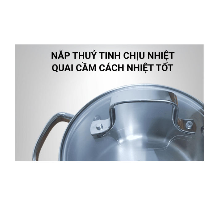 Bộ nồi inox MALLOCA SA-112