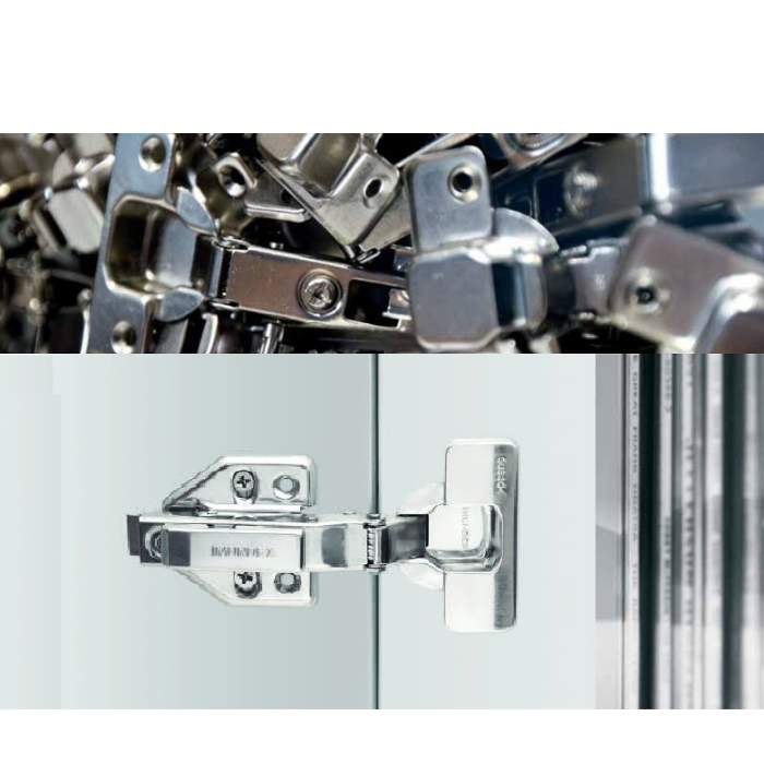 Đế bản lề Imundex giảm chấn đen 7179001