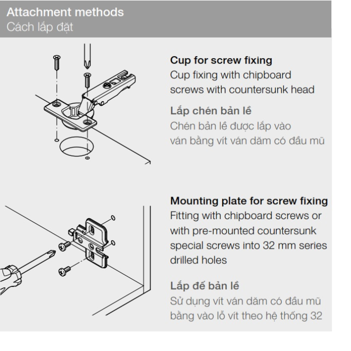 Đế bản lề Imundex giảm chấn đen 7179001