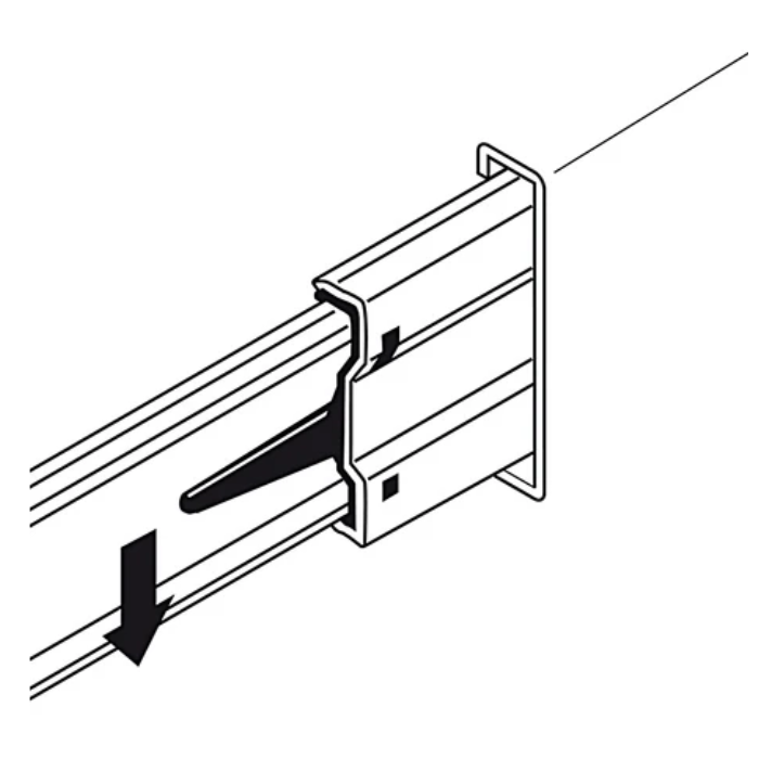 Ray bi Hafele 494.02.062 350 mm- 30 kg