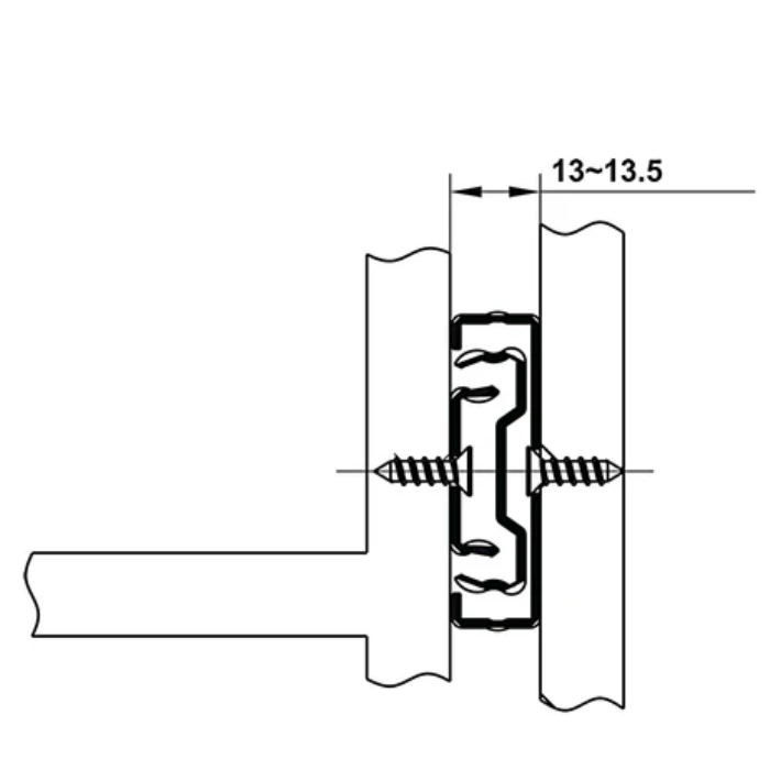 Ray bi Hafele 494.02.064- 450 mm