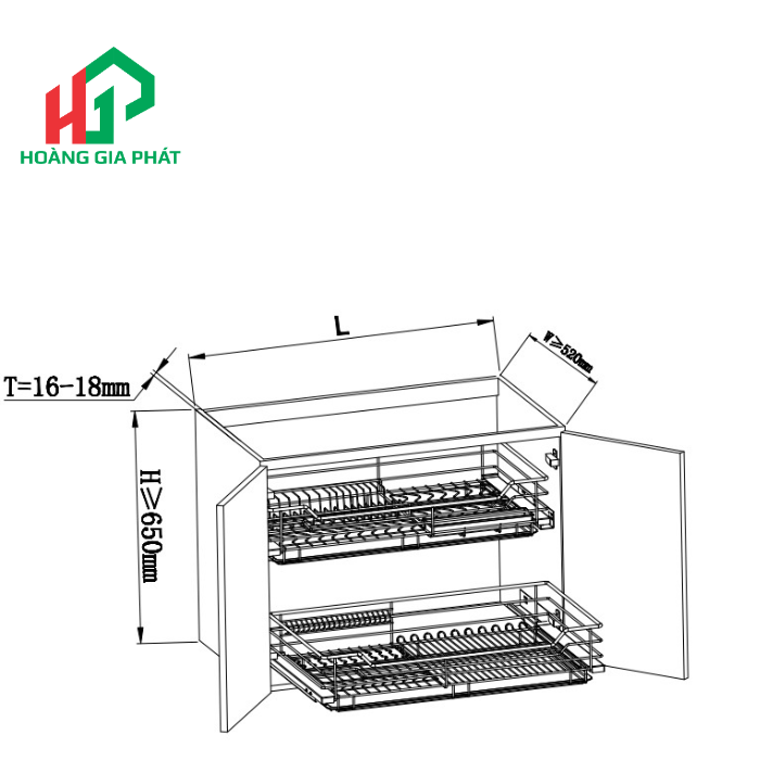 RỔ BÁT ĐĨA INMUNDEX- 700MM