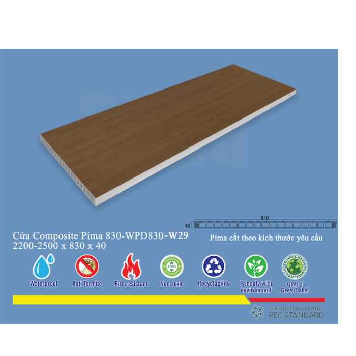  Phôi cửa bộ Pima 83022_ W29