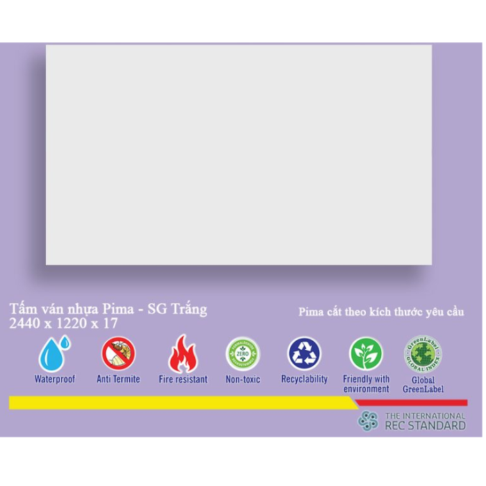 Tấm Pima SG 17 (Lõi trắng)