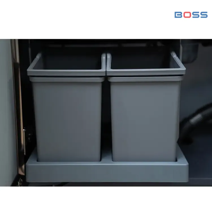Thùng Rác Đôi BOSS -BRD-400