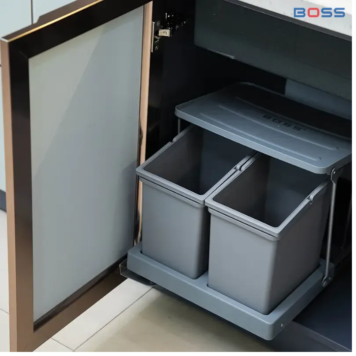 Thùng Rác Đôi BOSS -BRD-400