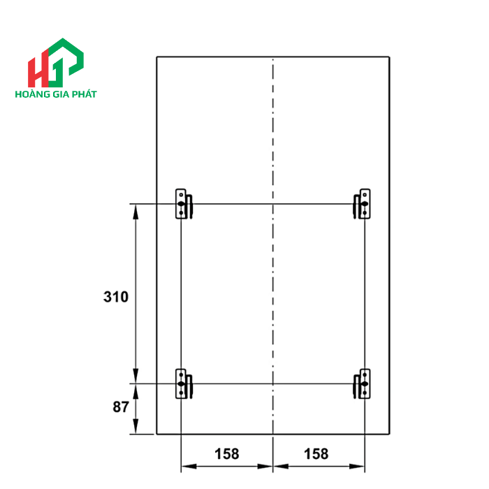 Thùng rác Hafele 503.48.505- 20L