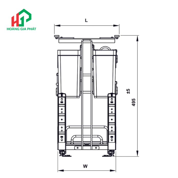Kệ Gia Vị Tiết Kiệm Không Gian