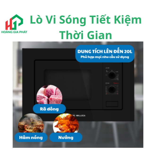 Lò Vi Sóng Tiết Kiệm Thời Gian