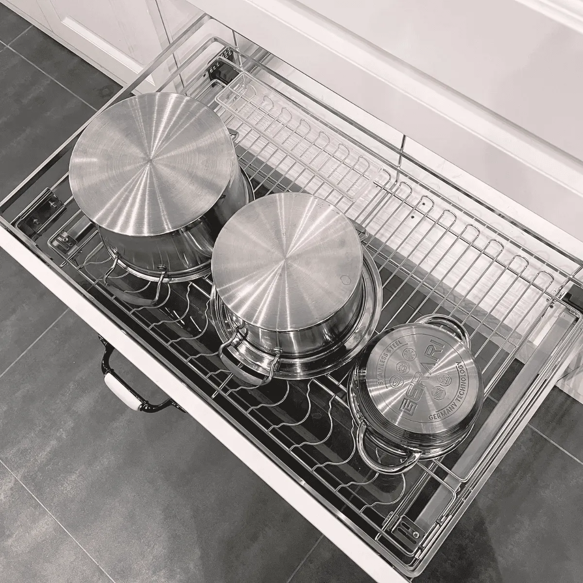 Kệ Xoong Nồi Tiện Dụng Cho Bếp