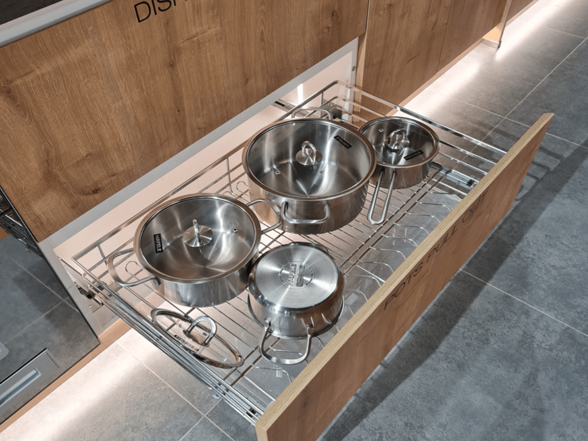 Kệ Xoong Nồi Tiện Dụng Cho Bếp