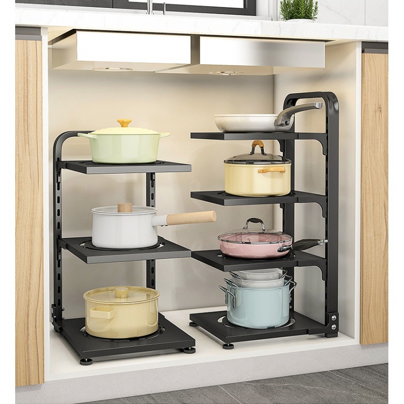 Kệ Xoong Nồi Tiện Dụng Cho Bếp
