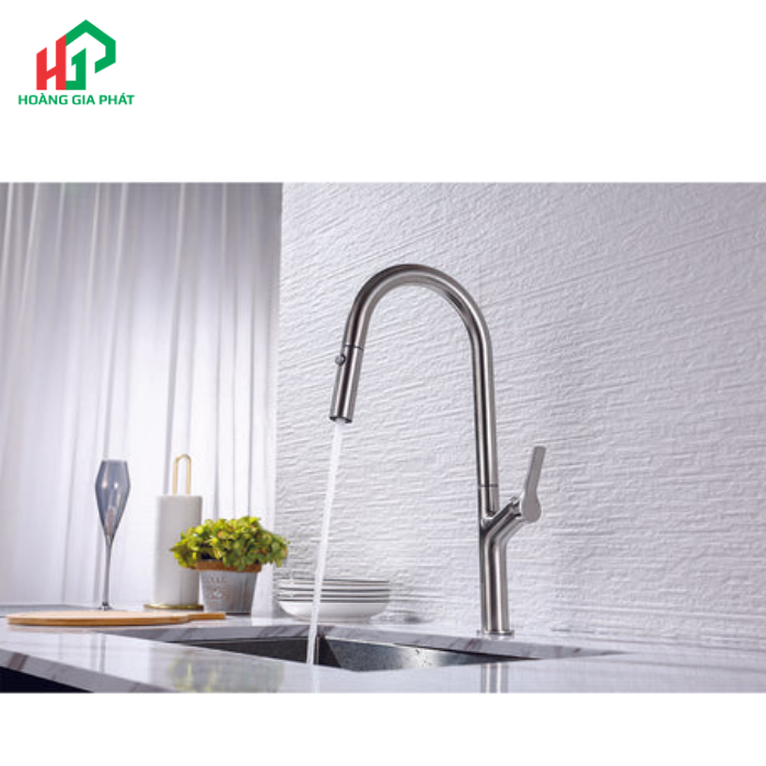 Vòi bếp Hafele 570.85.046 MÀU TITAN