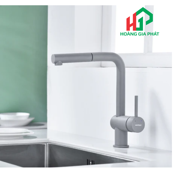 Vòi bếp Hafele 577.55.590 MÀU XÁM