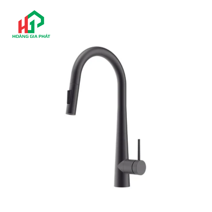 Vòi bếp Hafele Màu Đen 567.24.498