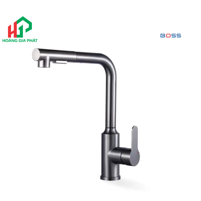 Vòi Dây Rút Mạ Nano BOSS BN622