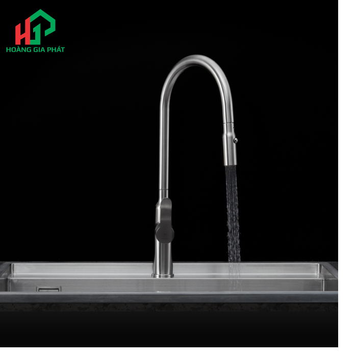 Vòi rửa chén nóng lạnh MALLOCA K046-SS