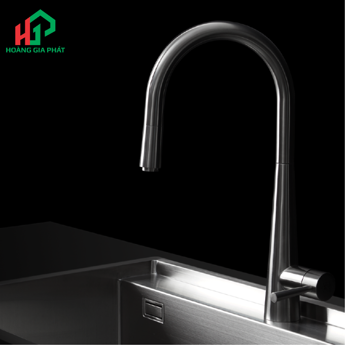 Vòi rửa chén nóng lạnh MALLOCA K095-SS