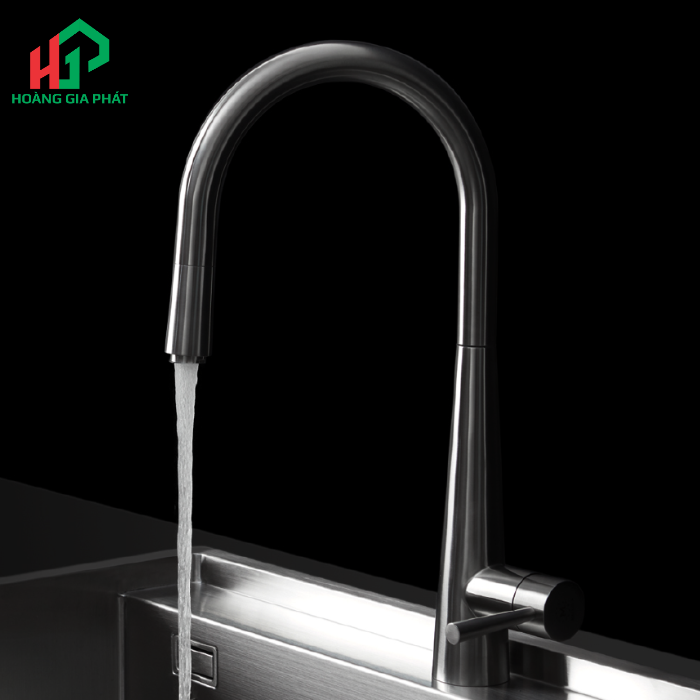 Vòi rửa chén nóng lạnh MALLOCA K095-SS