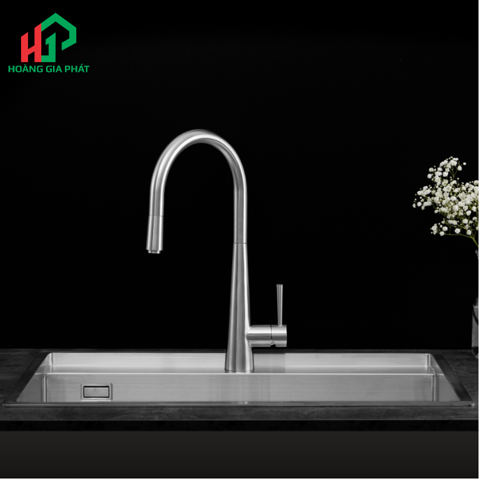 Vòi rửa chén nóng lạnh MALLOCA K095-SS