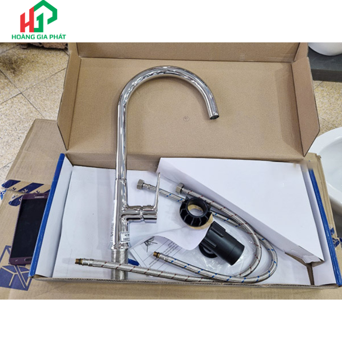 Vòi rửa chén nóng lạnh MALLOCA - K77C